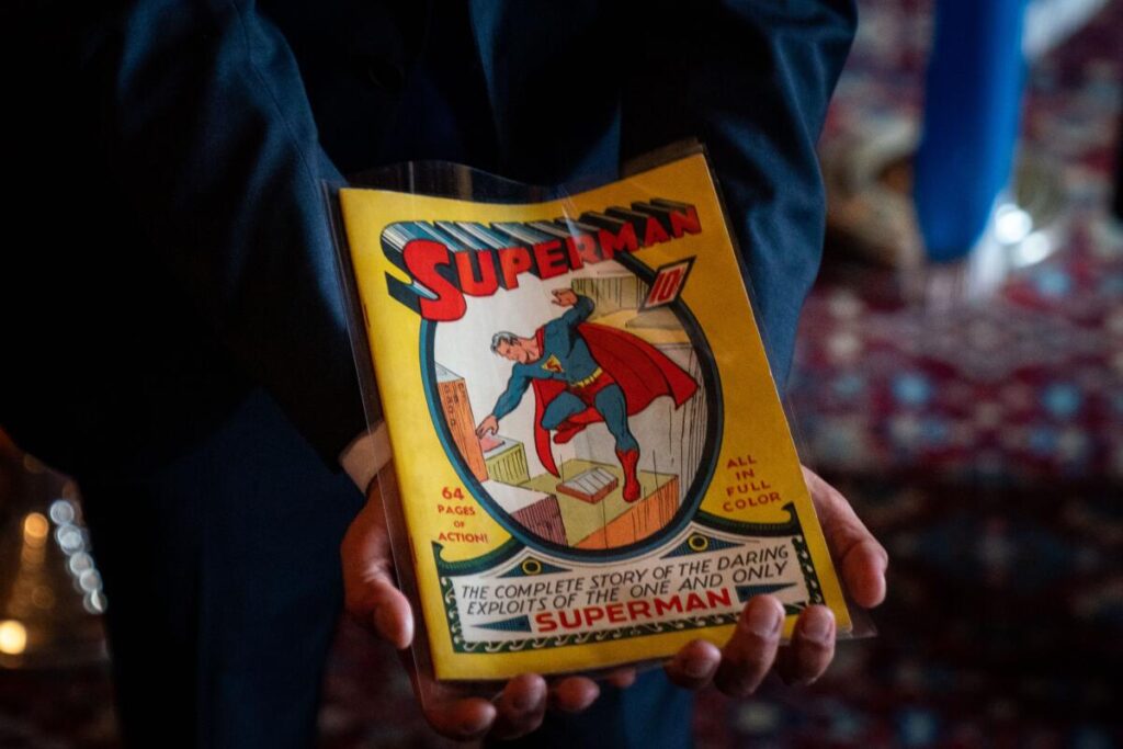 Original Superman comic sells for $9.12 million