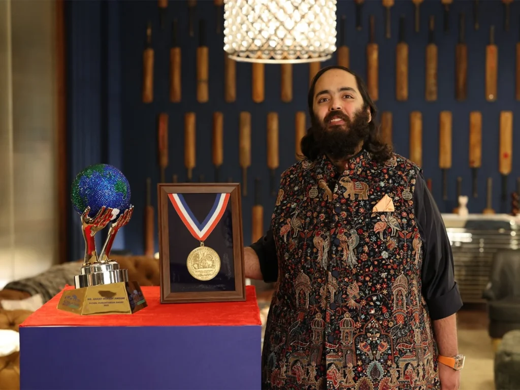 Anant Ambani wins Global Humanitarian Award for wildlife conservation