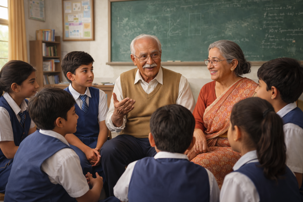 CBSE Introduces Programmes To Bring Grandkids And Grandparents Closer