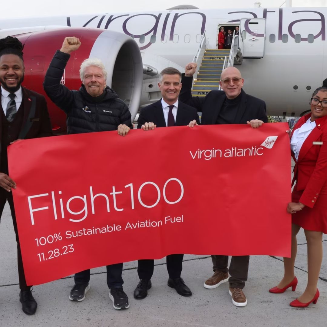 First Sustainable Long Haul Flight Crosses The Atlantic