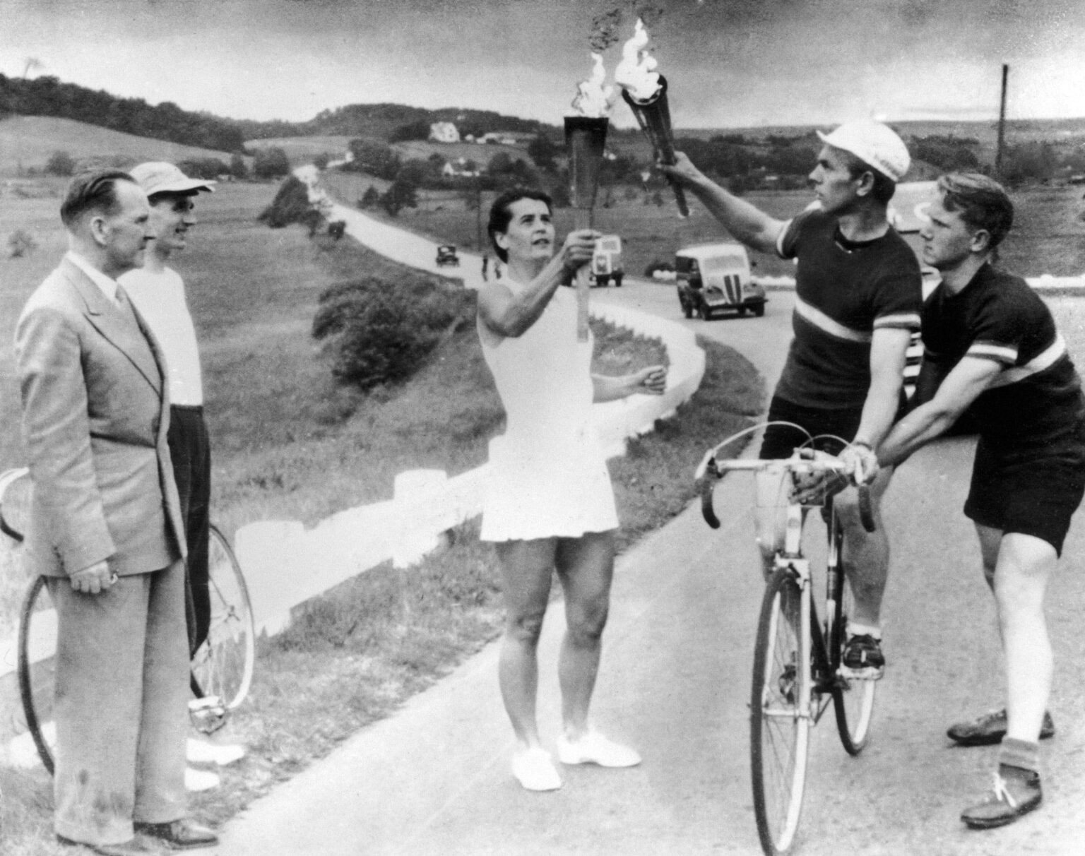 Passing of the Olympic Torch