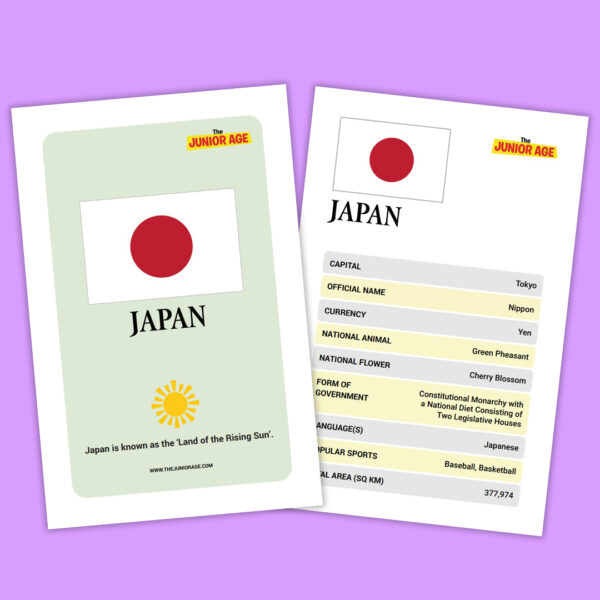 asia flash cards