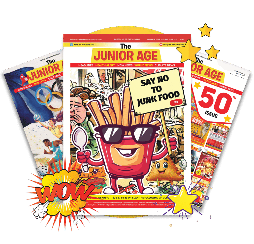 The Junior Age newspaper