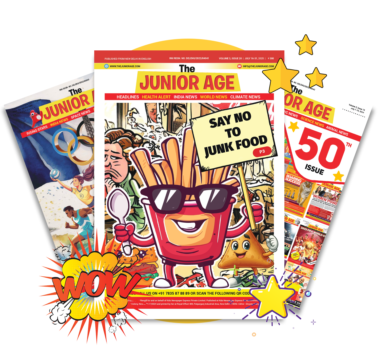 The Junior Age newspaper