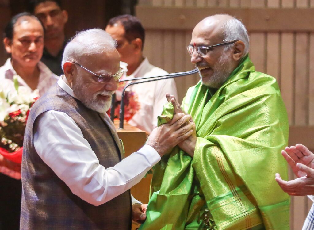 Chandrapuram Ponnusamy Radhakrishnan Elected As India’s 15th Vice-President