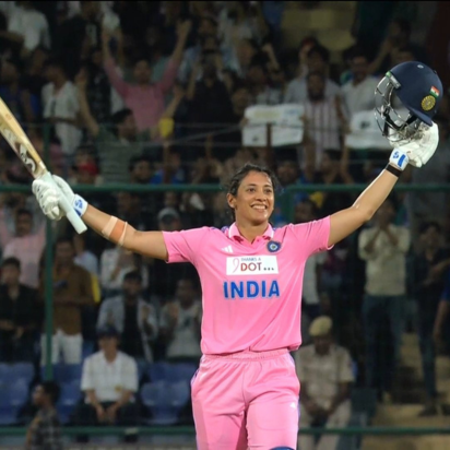 India’s New Record Holder: Smriti Mandhana Smashes Fastest ODI Hundred