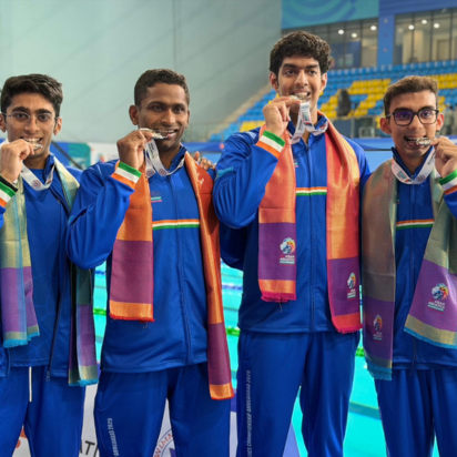 India’s Best Ever Performance at Asian Aquatics Championships 2025