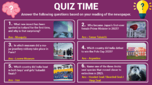 QUIZ TIME