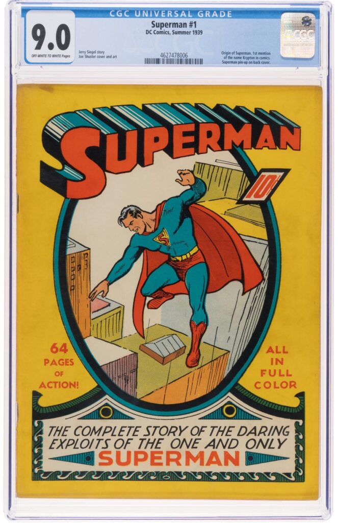 Original Superman comic sells for $9.12 million