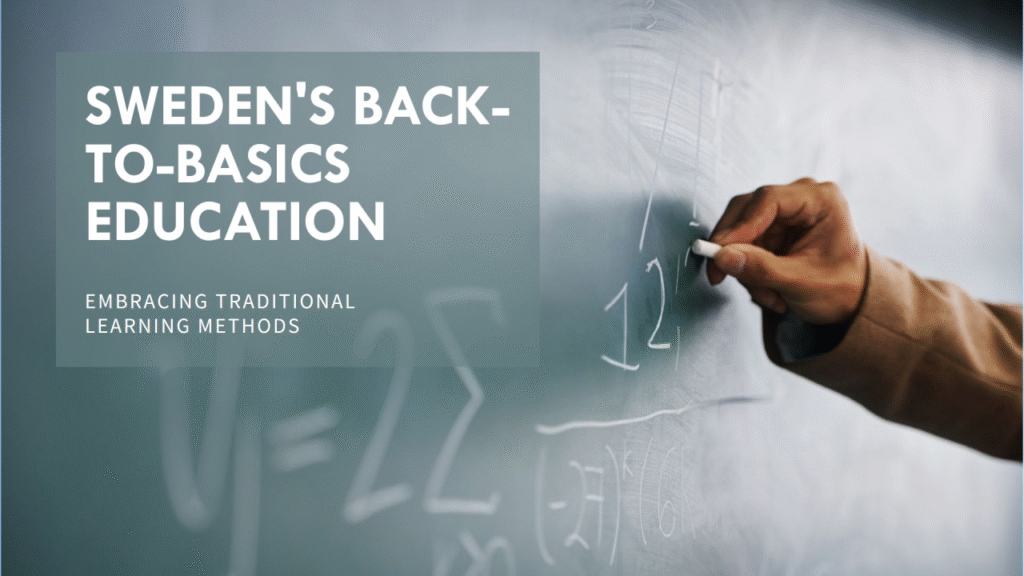 Back to Basics: Why Sweden Is Bringing Printed Textbooks Back to Schools