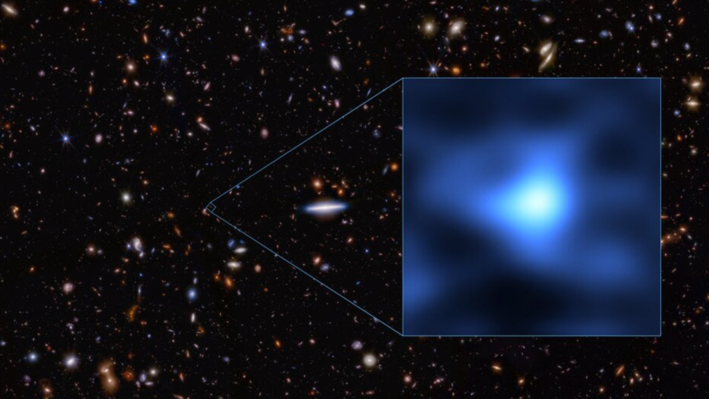 Scientists Discover Oxygen in a Galaxy from the Early Universe
