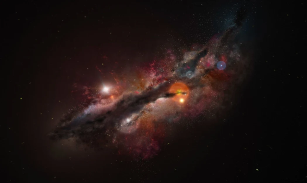 Scientists Discover Oxygen in a Galaxy from the Early Universe