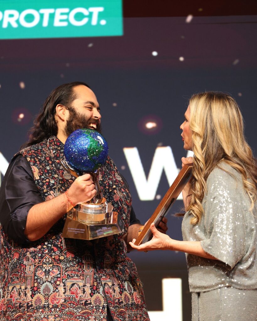 Anant Ambani wins Global Humanitarian Award for wildlife conservation