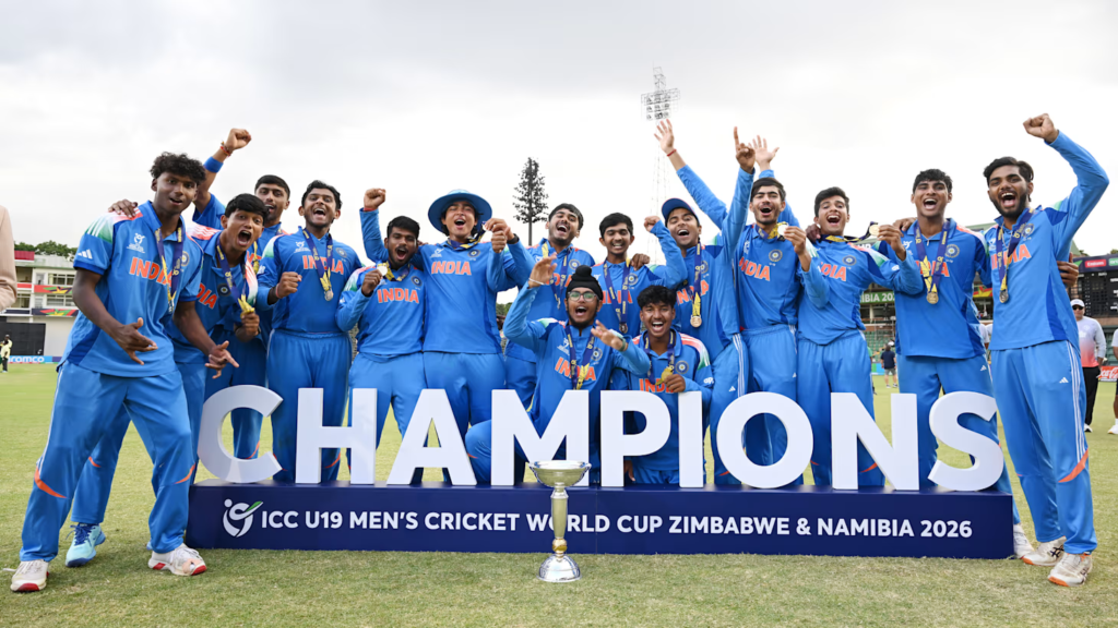 ICC U-19 World Cup 2026 Final: India Wins the Title For the 6th Time!