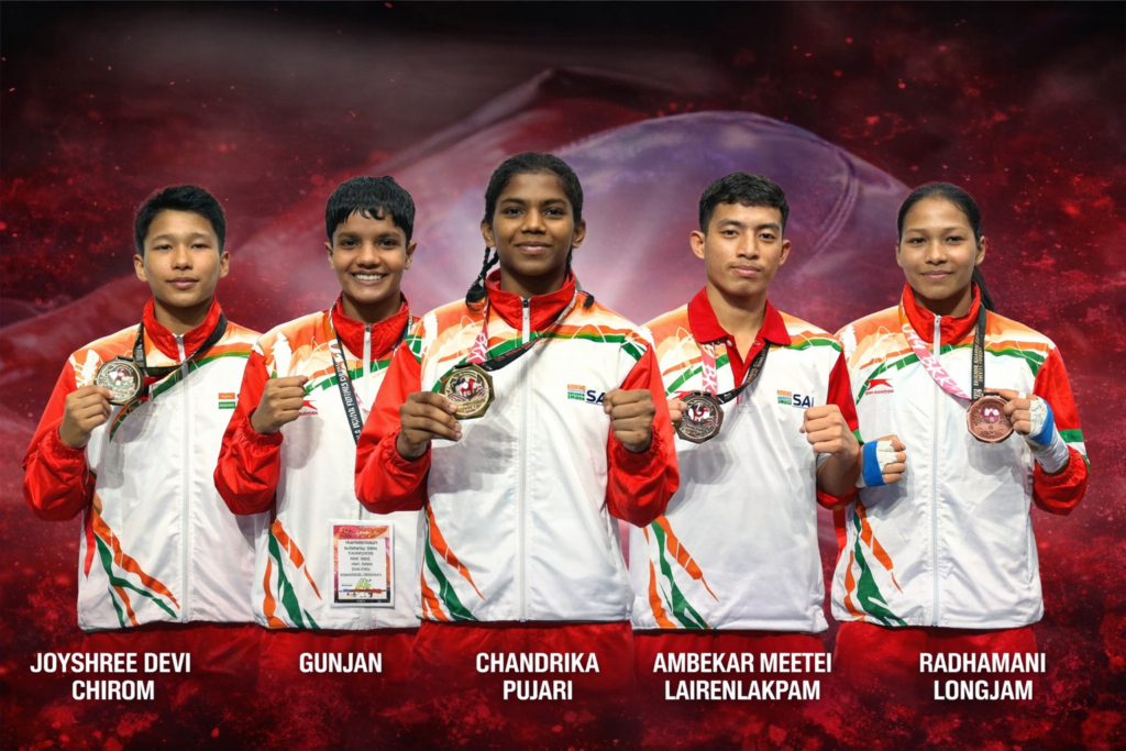 India Wins 5 Medals at World Boxing Futures Cup U19 2026