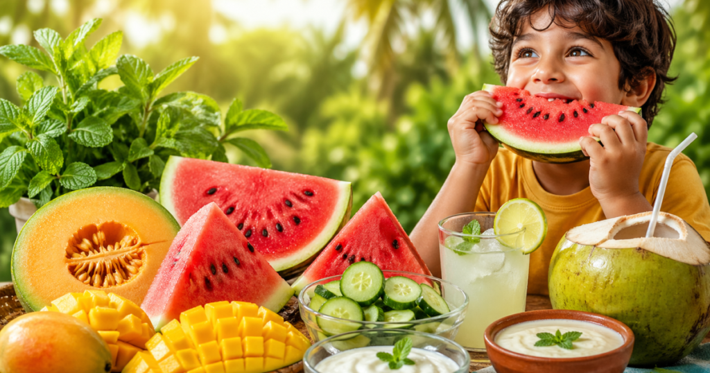 Heatwave Alert! What Are The Best Summer Foods For Kids?
