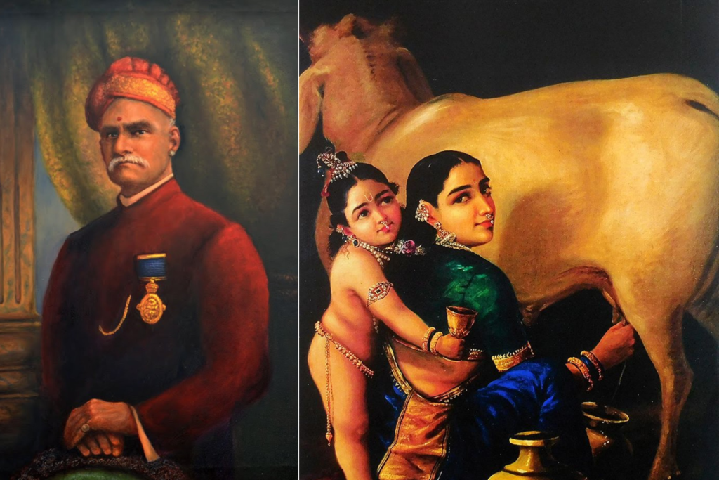 Raja Ravi Varma's Masterpiece Painting Sold At A Record Price!
