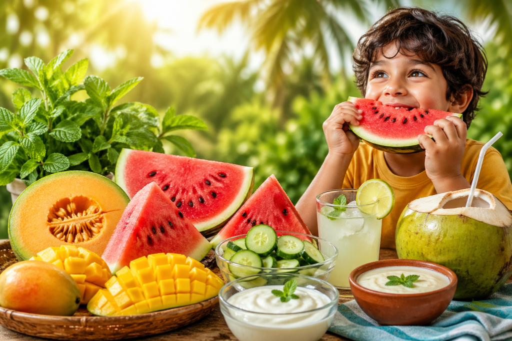 Heatwave Alert! What Are The Best Summer Foods For Kids?