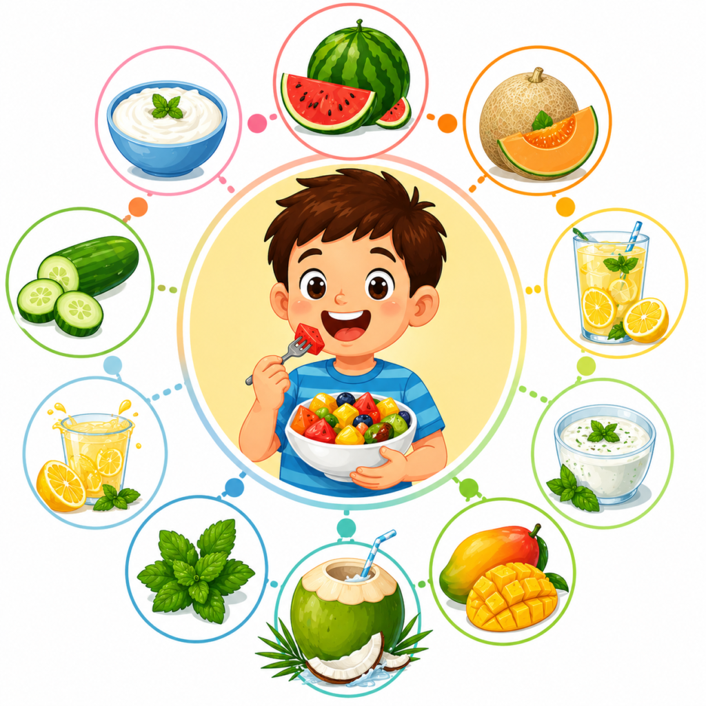 Heatwave Alert! What Are The Best Summer Foods For Kids?