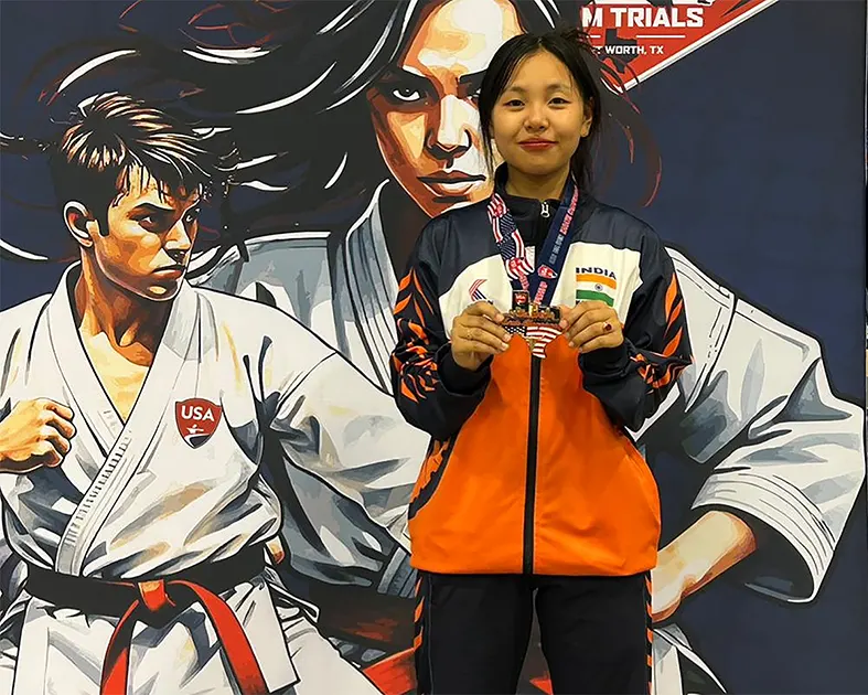 Lipin Ete Wins Two Medals At The USA Open Karate Championship