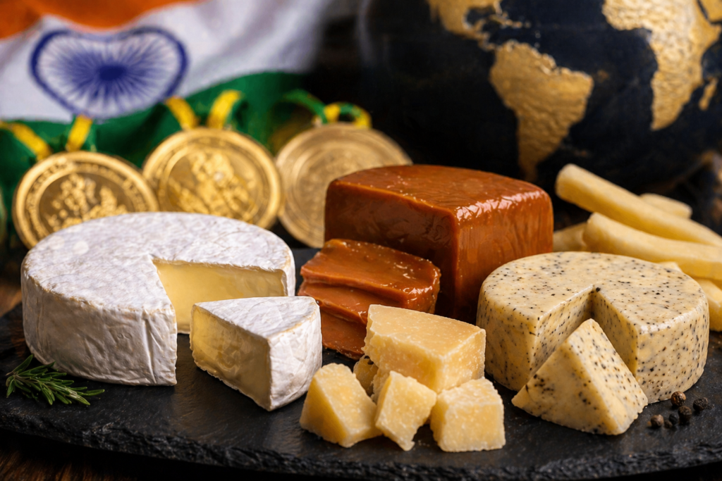 Indian Cheese Wins Big at Global Competition in Brazil