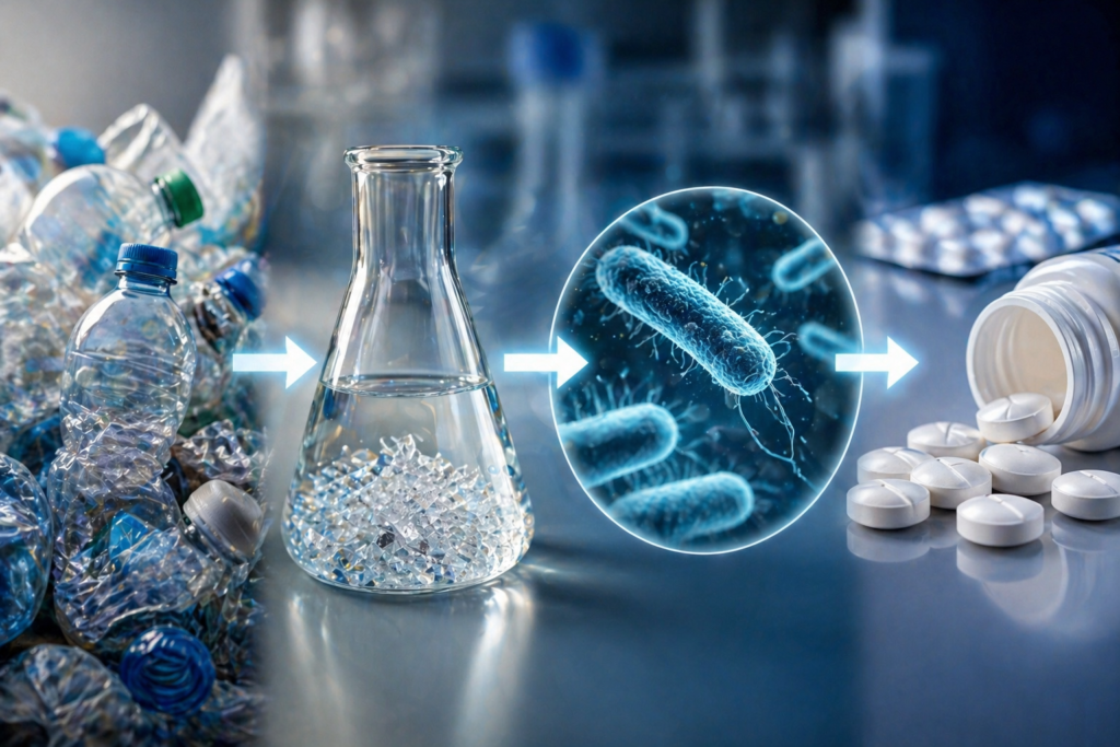 Trash To Breakthrough Treatment: Plastic Waste Turned Into Medicine!