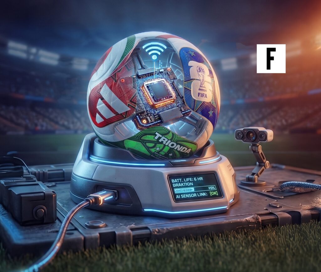 FIFA World Cup 2026 ball comes with charging technology