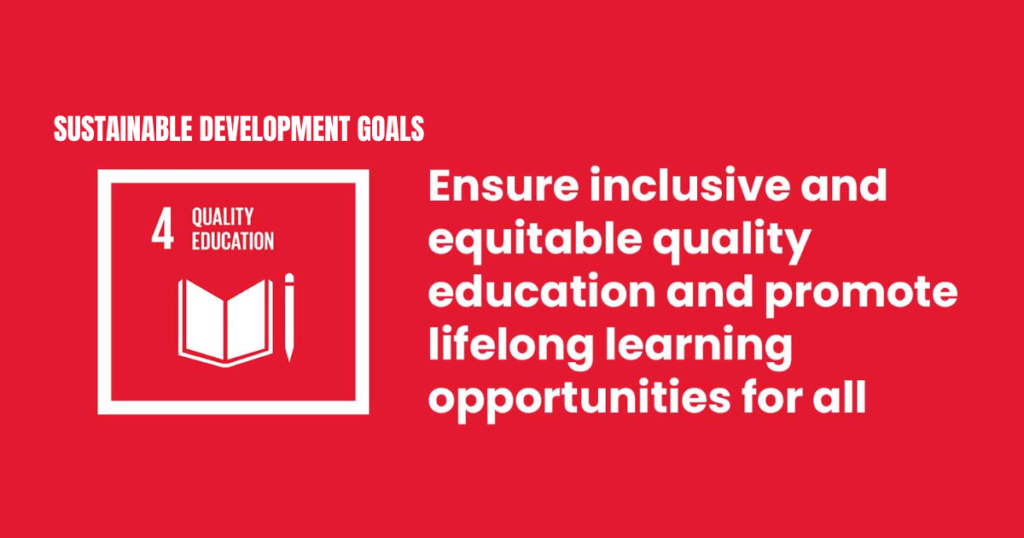 Sustainable Development Goal 4: Quality education and equal learning opportunities for all