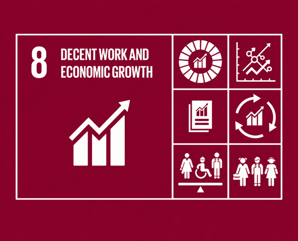 Sustainable Development Goal 8: decent work and economic growth