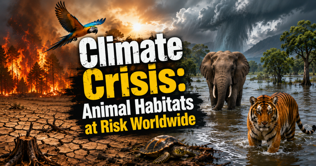 Climate Crisis: Animal Habitats at Risk Worldwide