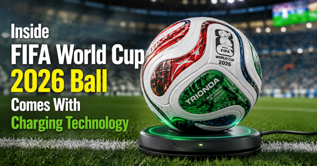 FIFA World Cup 2026 ball comes with charging technology