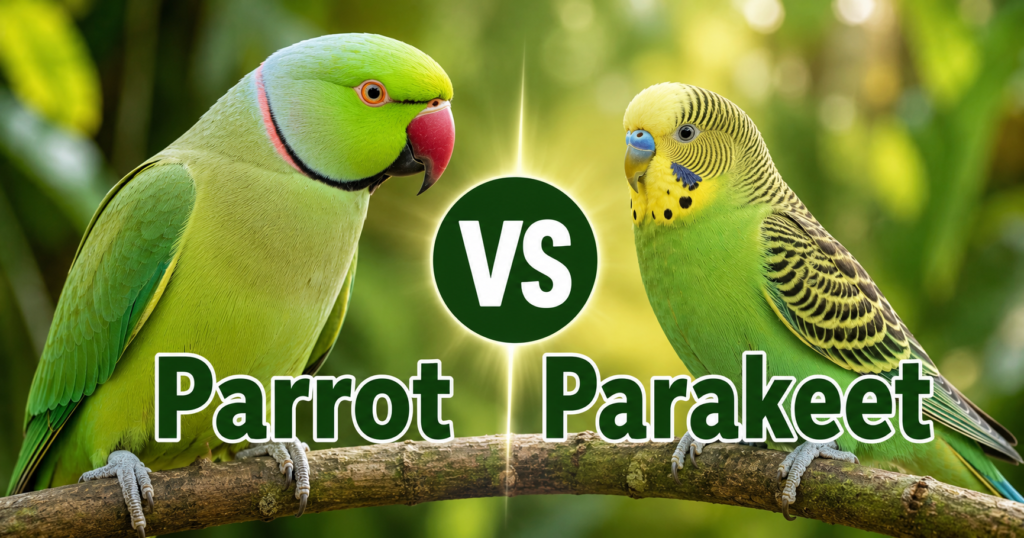 What Is The Difference Between A Parrot And Parakeet?