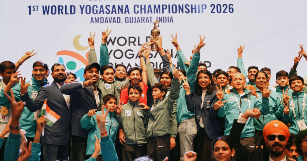 India Shines at the World Yogasana Sports Championship 2026