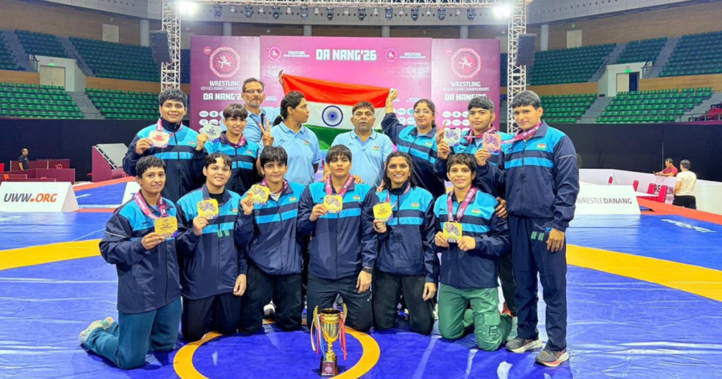 Indian Wrestlers Win Big At U23 Asian Championships