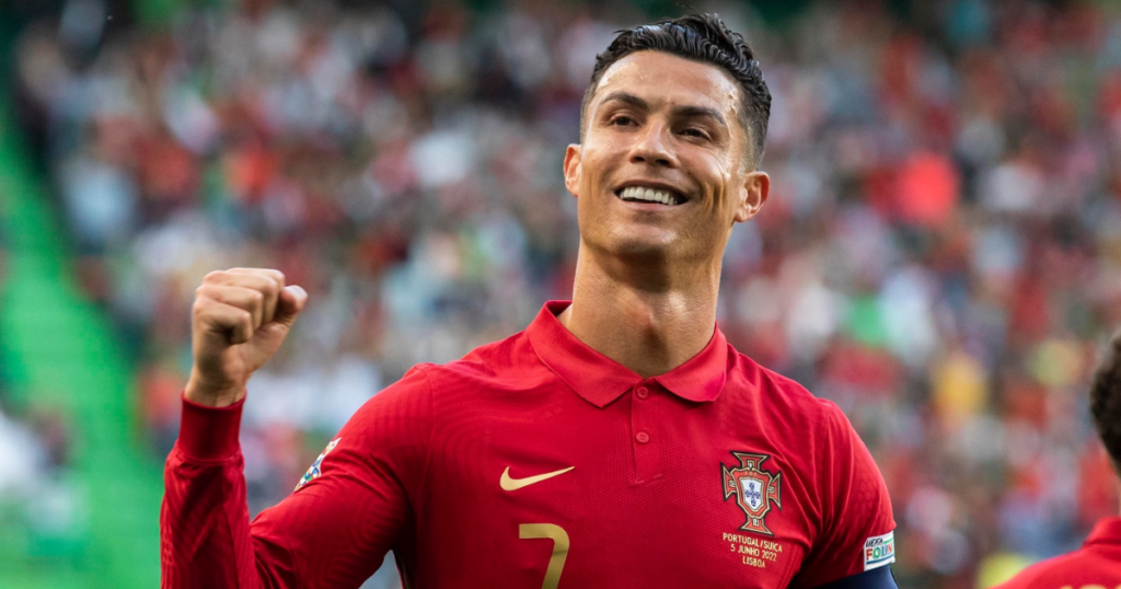 Cristiano Ronaldo becomes first player to score in six FIFA World Cups