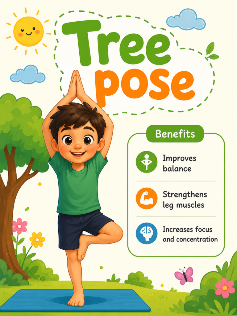 Best Yoga Poses for Kids | Fun Yoga Activities for Children - International Yoga Day