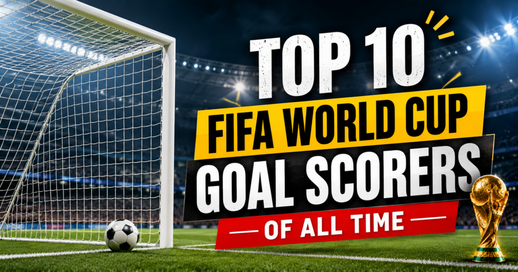 Top 10 Highest Goal Scorers in FIFA World Cup History!
