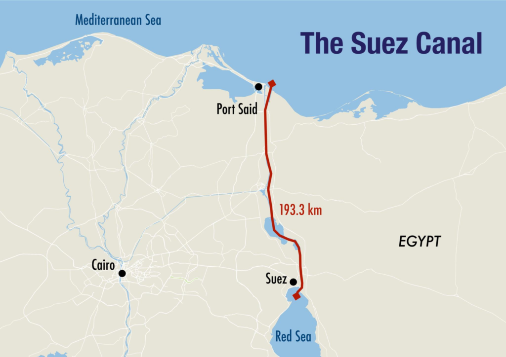 10 most critical strategic straits reshaping global trade - Suez Canal