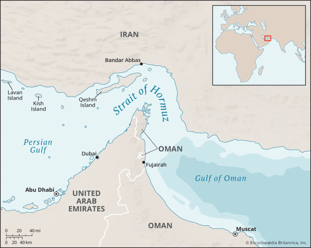 10 most critical strategic straits reshaping global trade - Strait of Hormuz