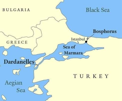 10 most critical strategic straits reshaping global trade -Dardanelles Strait