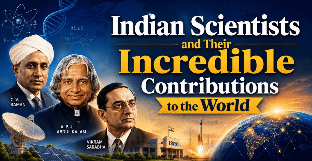 10 Indian Scientists Who Made History with Amazing Discoveries