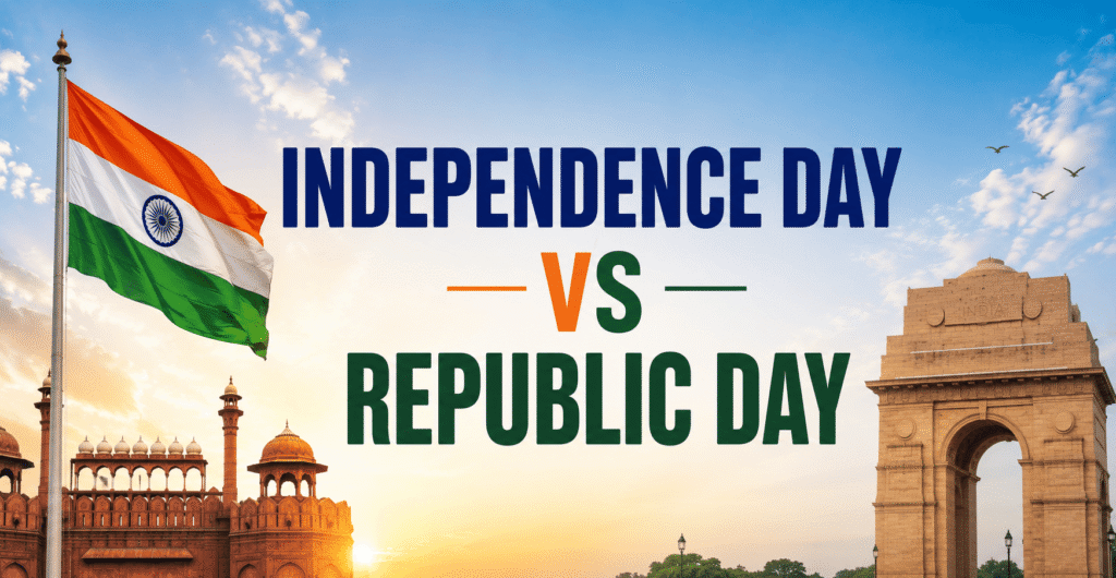 Independence Day vs Republic Day: What's the Difference?