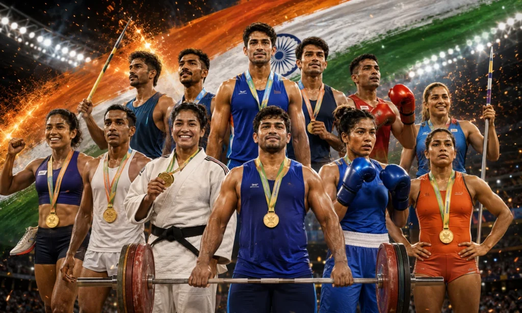 Commonwealth Games 2026 medal tally: Indian winners - full list and table