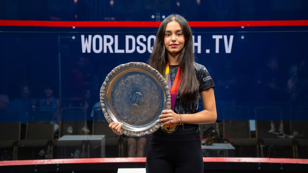 Anahat Singh Becomes First Indian to Win World Junior Squash Championship