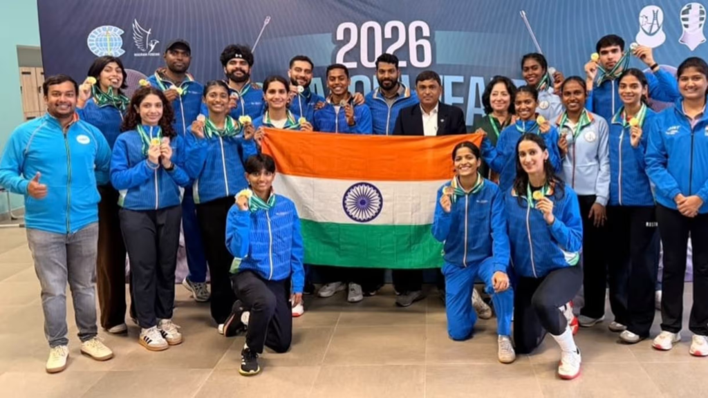 Indian Fencers Make History With 35 Medals At Commonwealth Championships