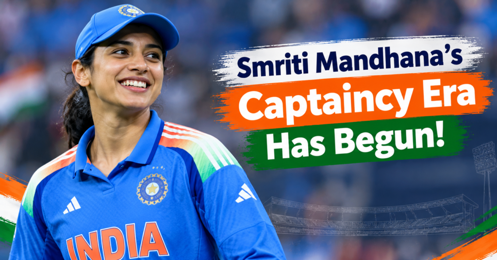 Smriti Mandhana Named India's New Women’s Team Captain